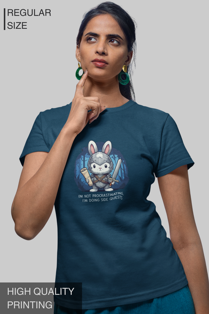 I'm Not Procrastinating I'm Doing Side Quests Women's Tshirts