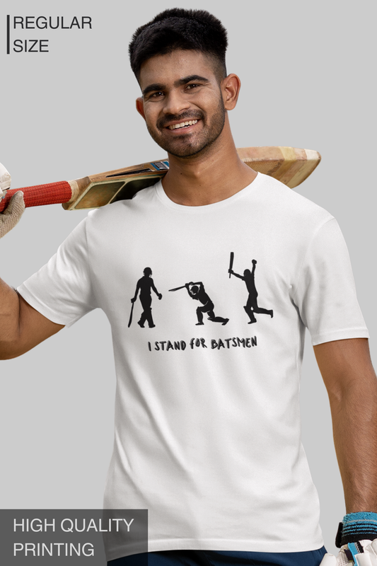 I Stand for Batsmen Men T Shirt