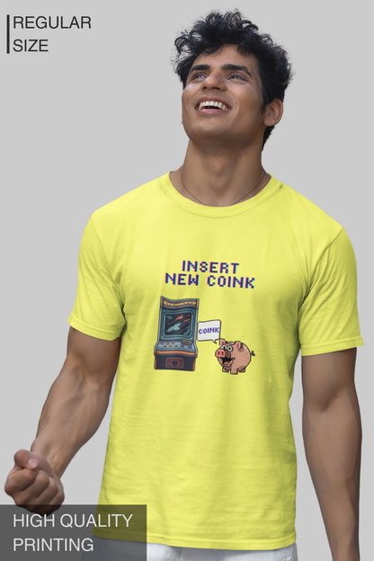 Insert New Coink Men's Tshirt