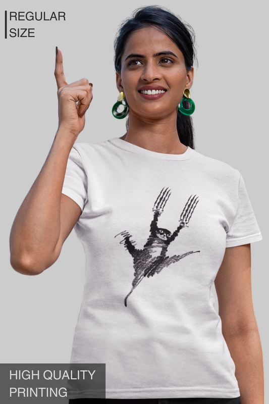 Jump Cat Women T Shirt