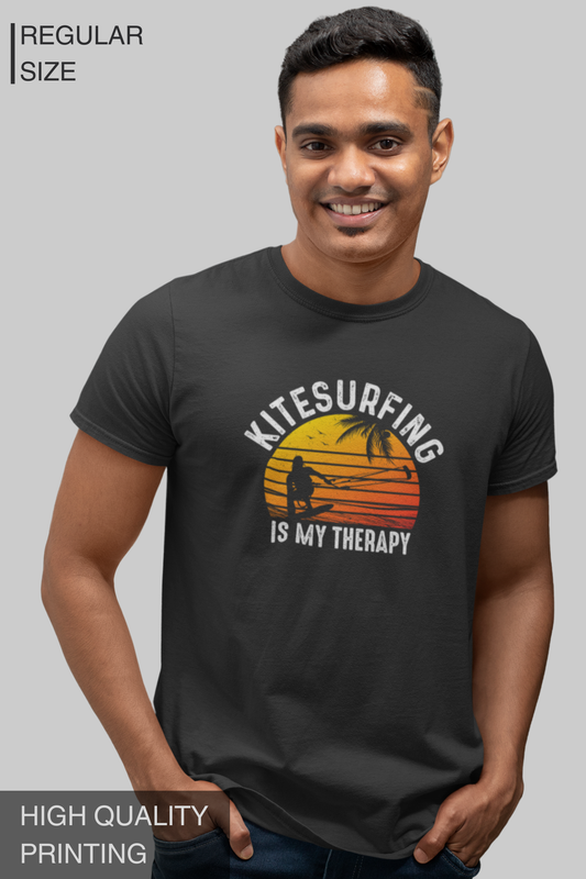 Kite Surfing Is My Therapy Men's TShirt