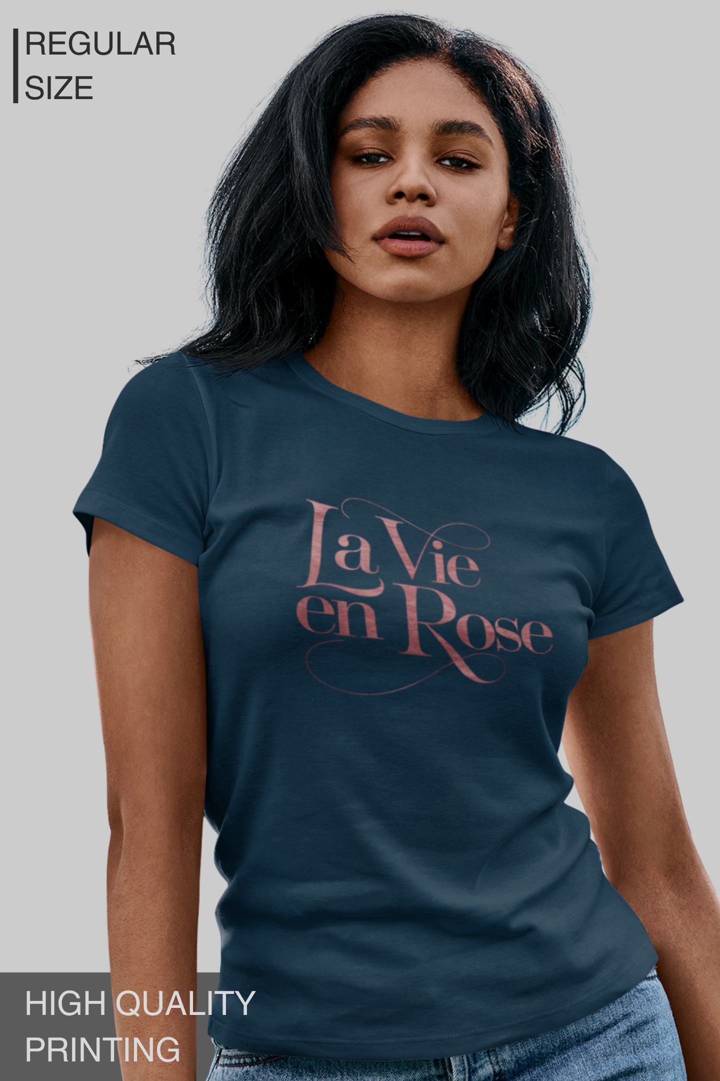 La Vie en Rose Women T Shirt