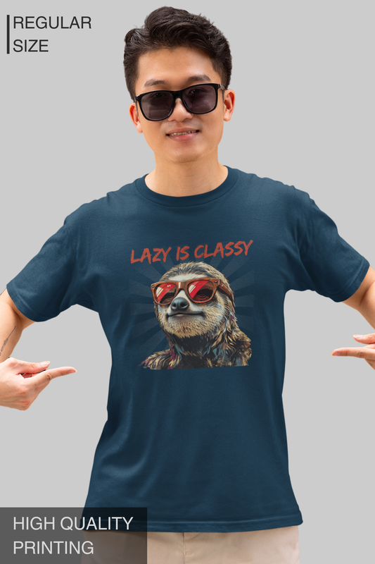 Lazy Is Classy Men T Shirt
