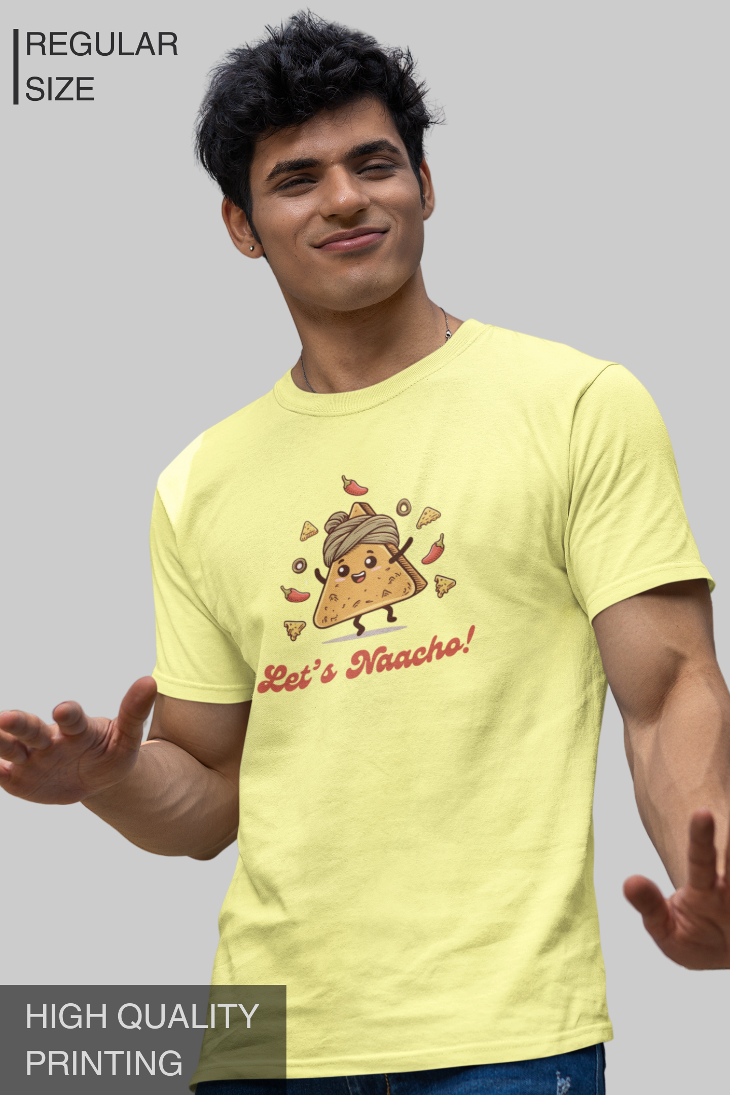 Let's Naacho Men's Tshirt