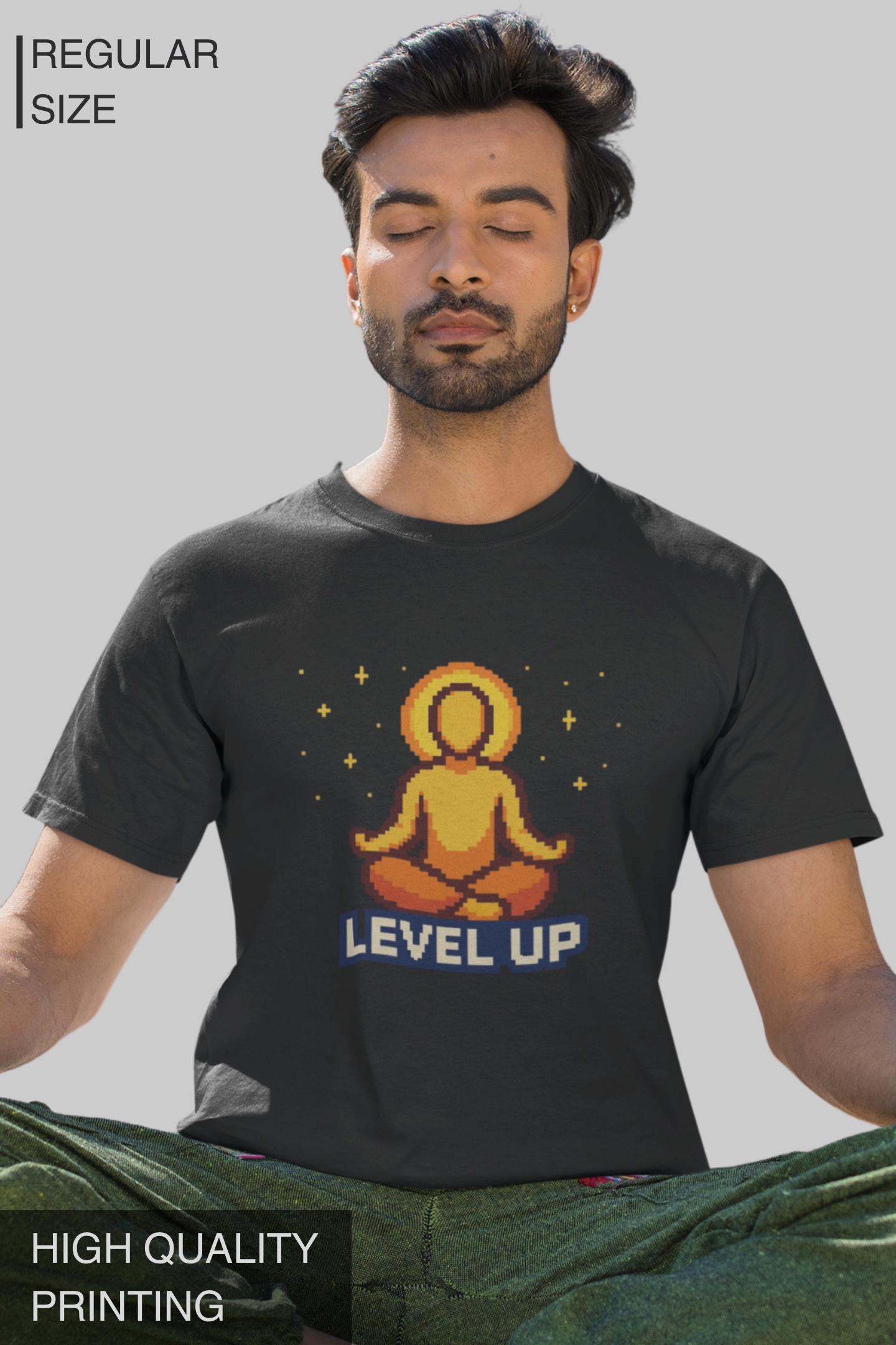 Level Up Men T Shirt