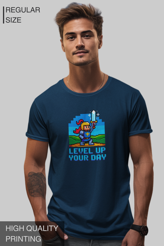 Level Up Your Day Men T Shirt