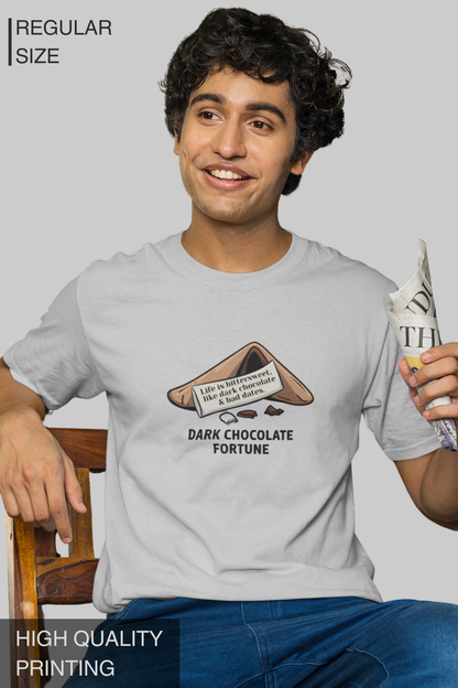 Life Is Bittersweet Like Dark Chocolate & Bad Dates Men's Tshirt