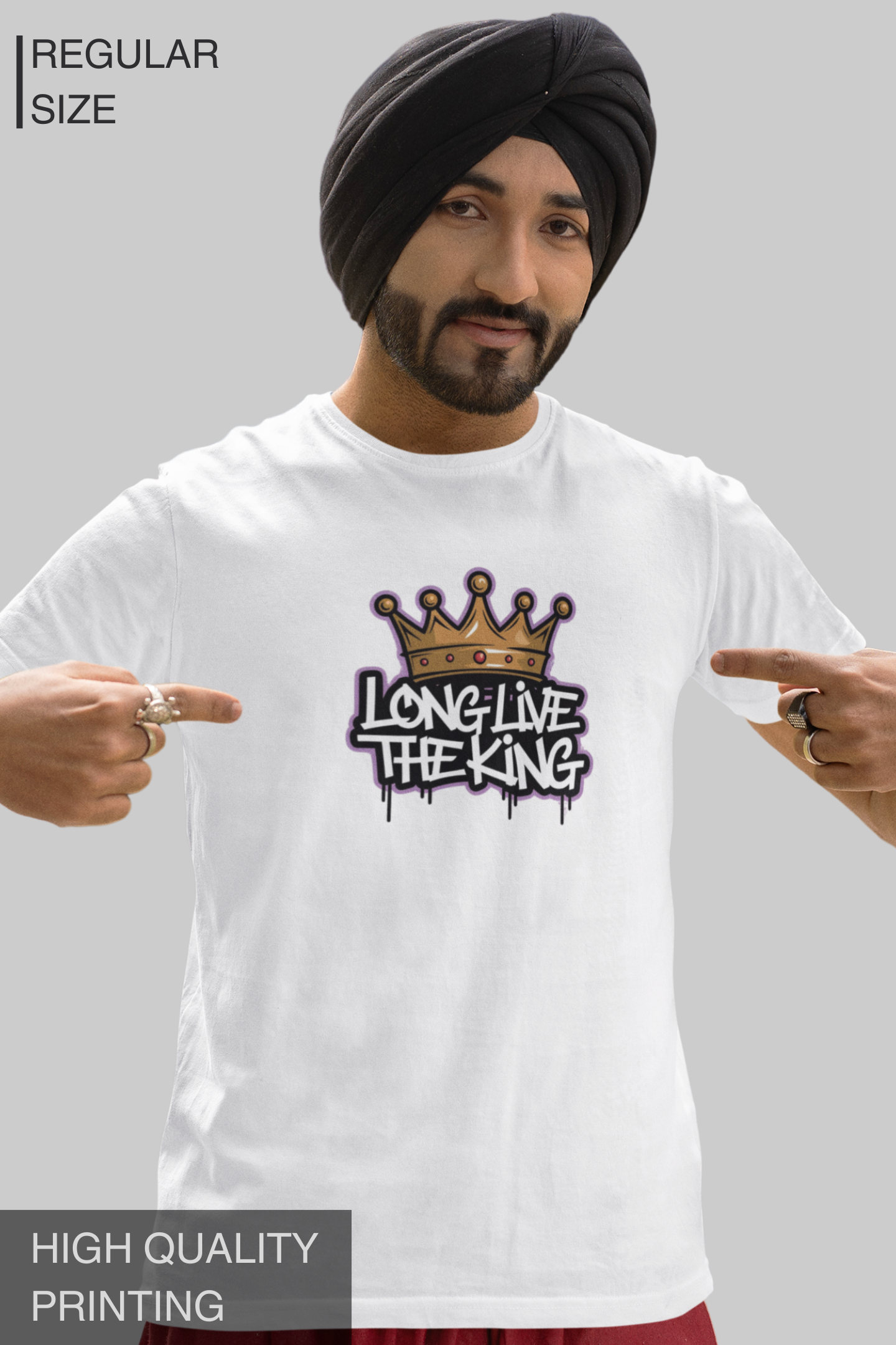 Long Live The King Men's TShirt