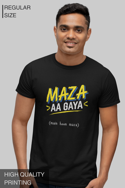 Maza Aa Gaya Men's Tshirt