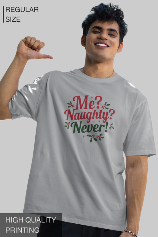 Me Naughty Never Men's TShirt