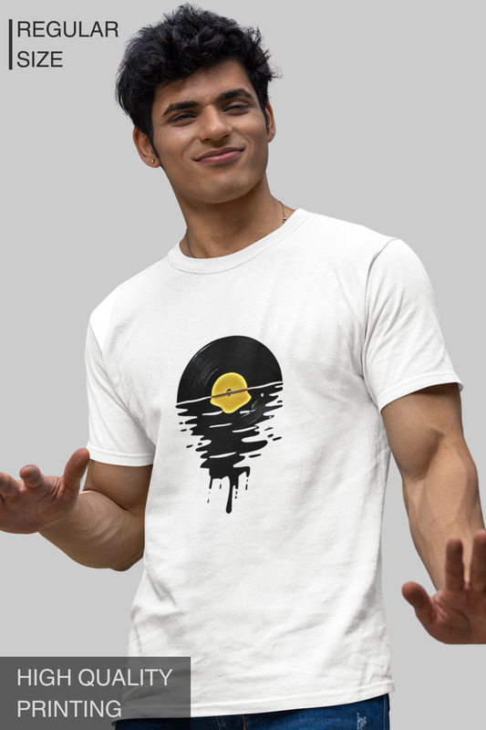 Melting Vinyl Men's Tshirt