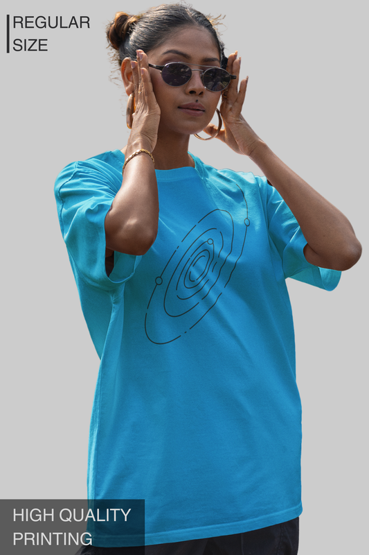 Minimalist Solar System Women's Tshirt