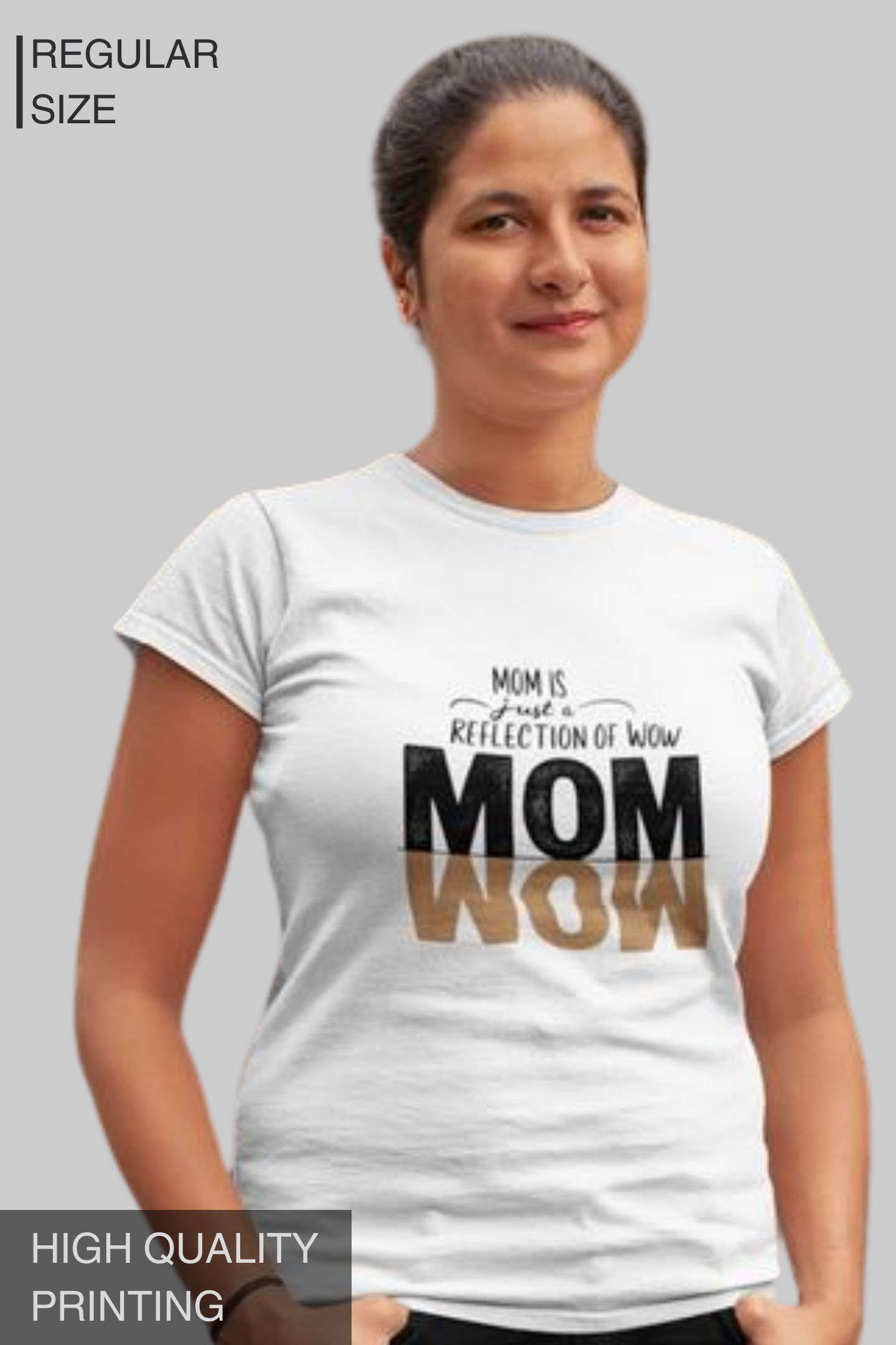 Mom Is Just a Reflection of WOW Women's Tshirt
