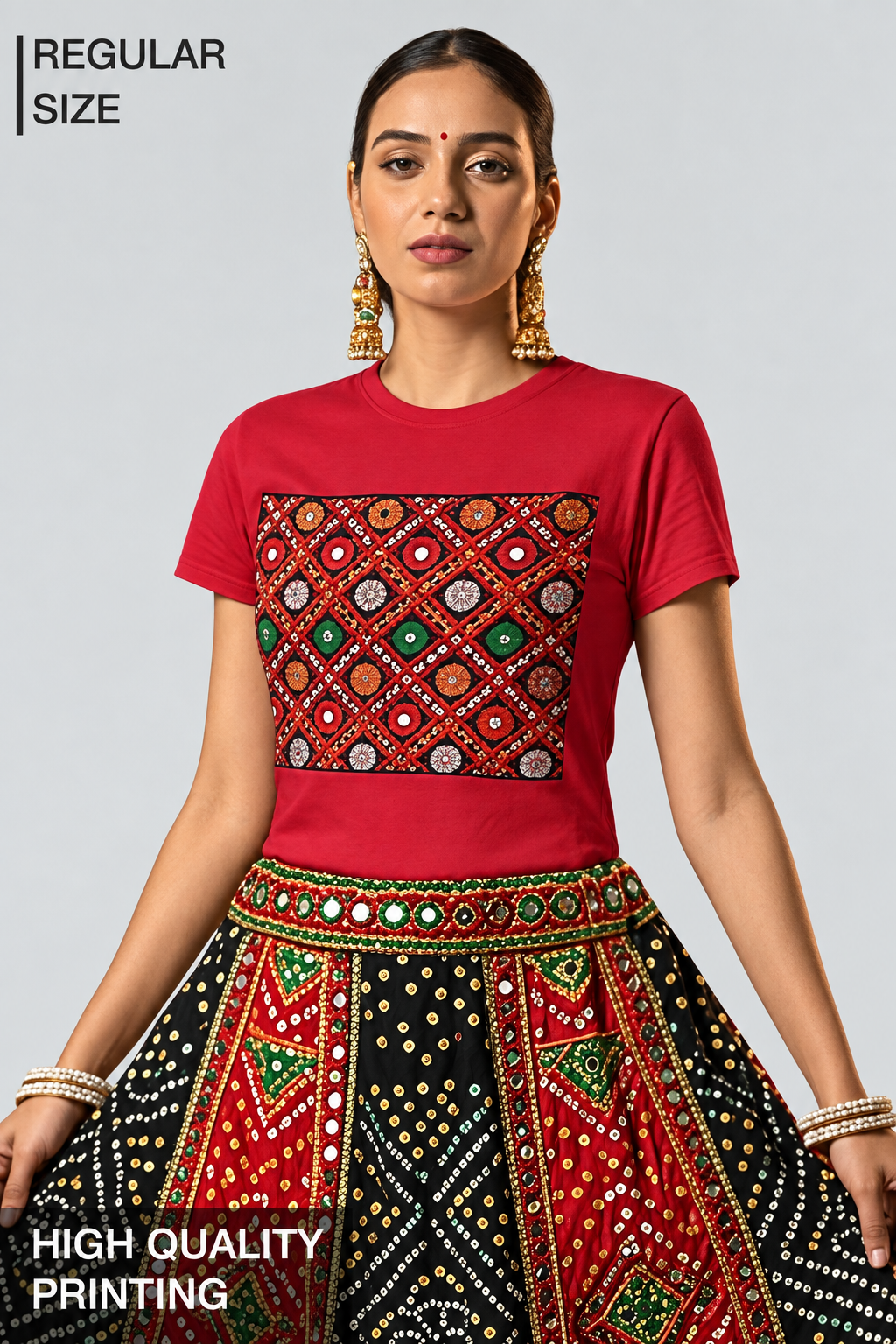 Garba Casuals – Women's T-Shirt