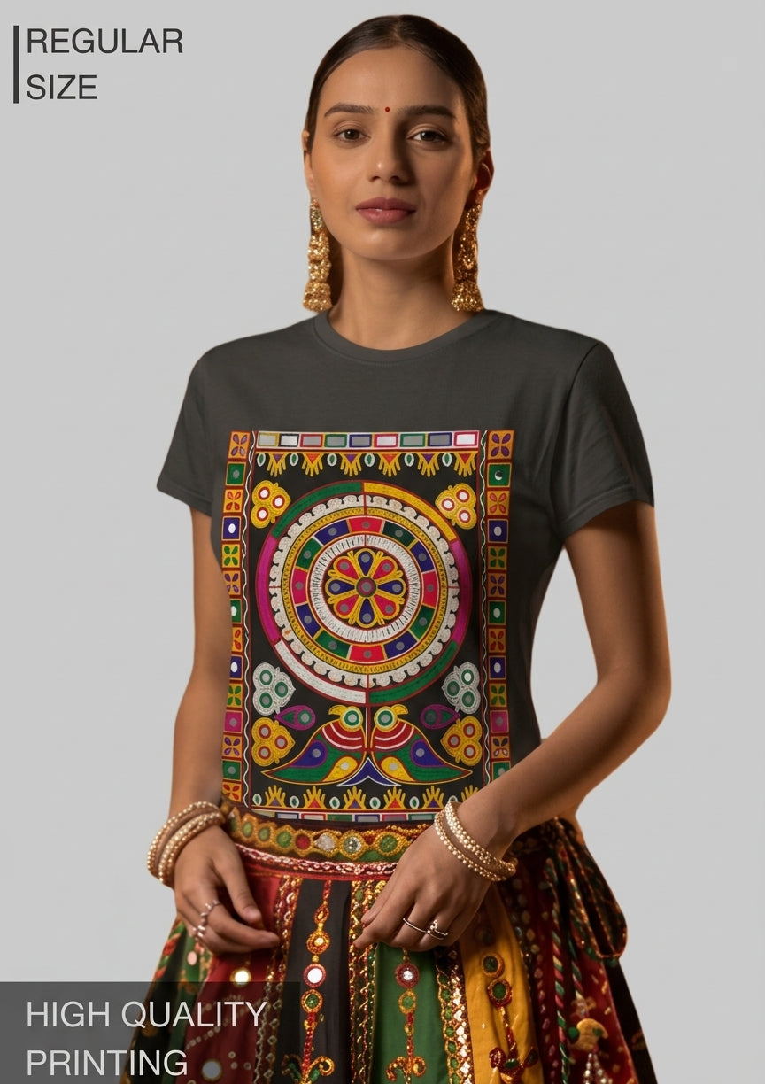 Garba Glam Casuals (4) – Women's T-Shirt