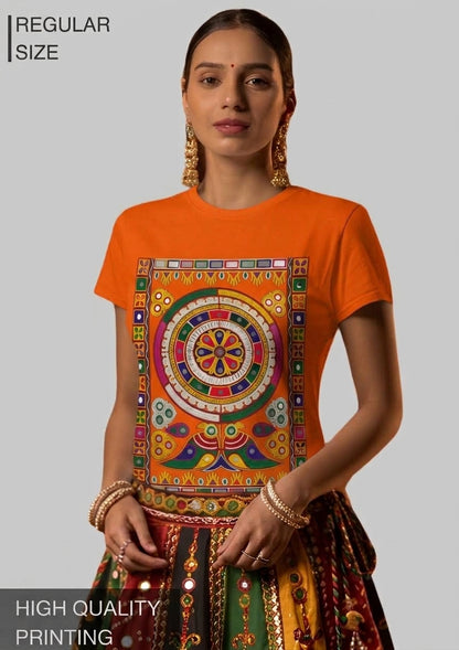 Garba Glam Casuals (4) – Women's T-Shirt