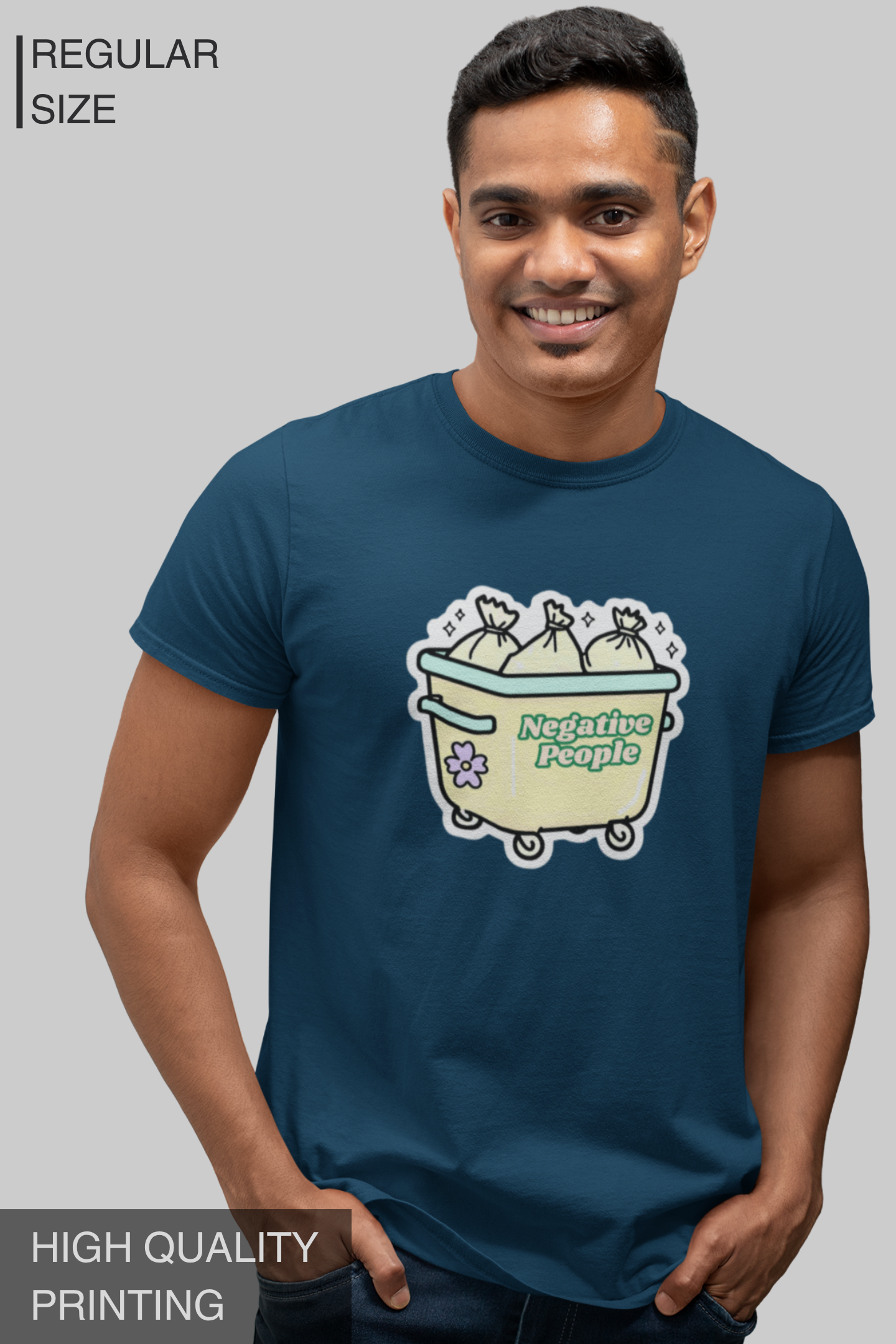 Negative People Men T Shirt