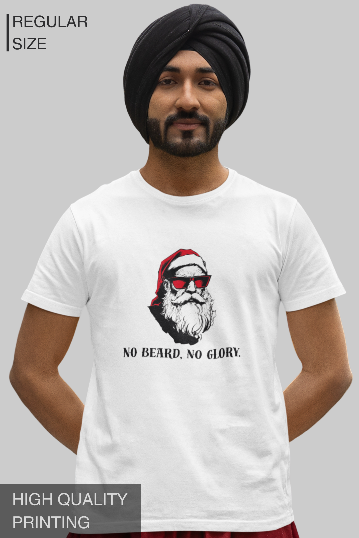No Beard No Glory Men's TShirt