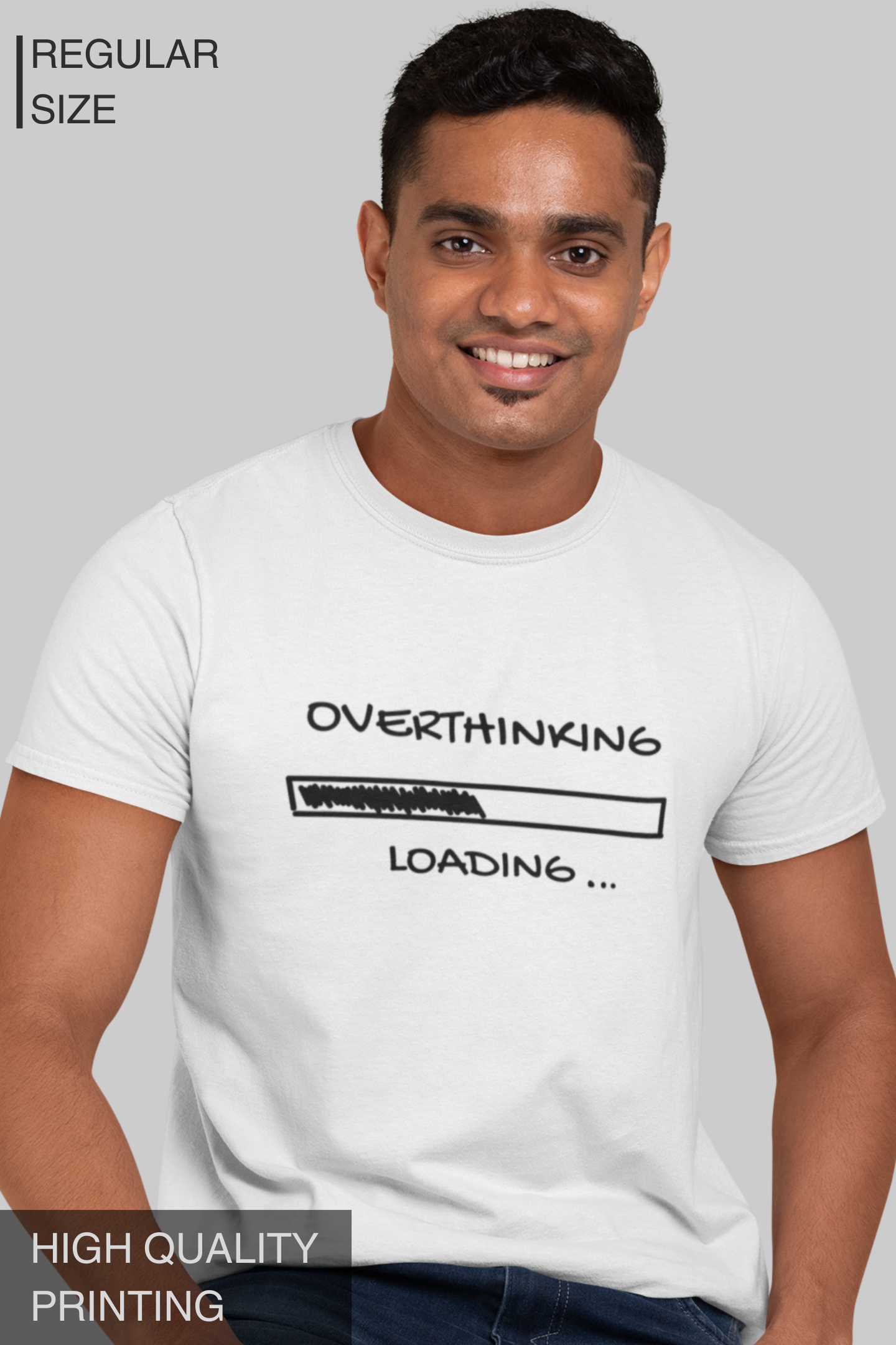 Overthinking Loading Men's TShirt