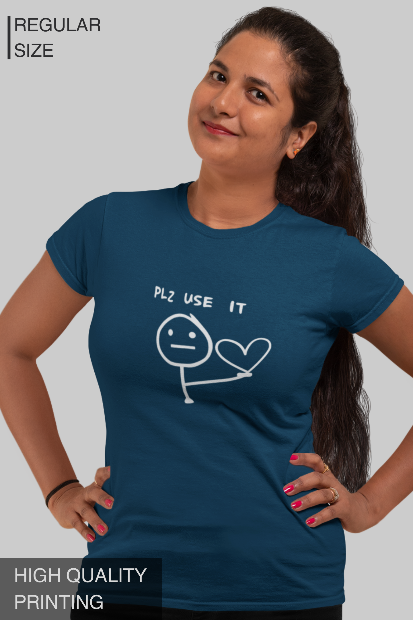 PLZ Use It (White Heart) Women's TShirt