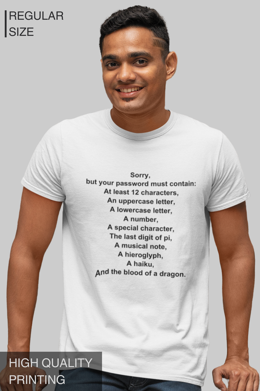 Password Quest Men's Tshirt