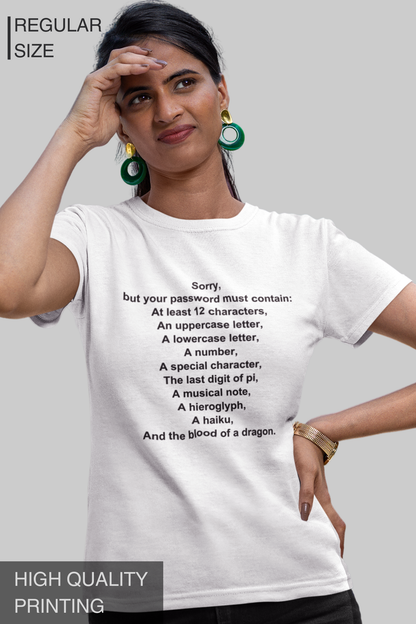 Password Quest Women's Tshirt