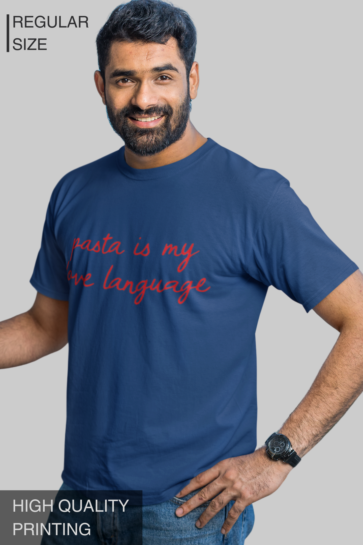 Pasta Is My Love Language Men's Tshirt
