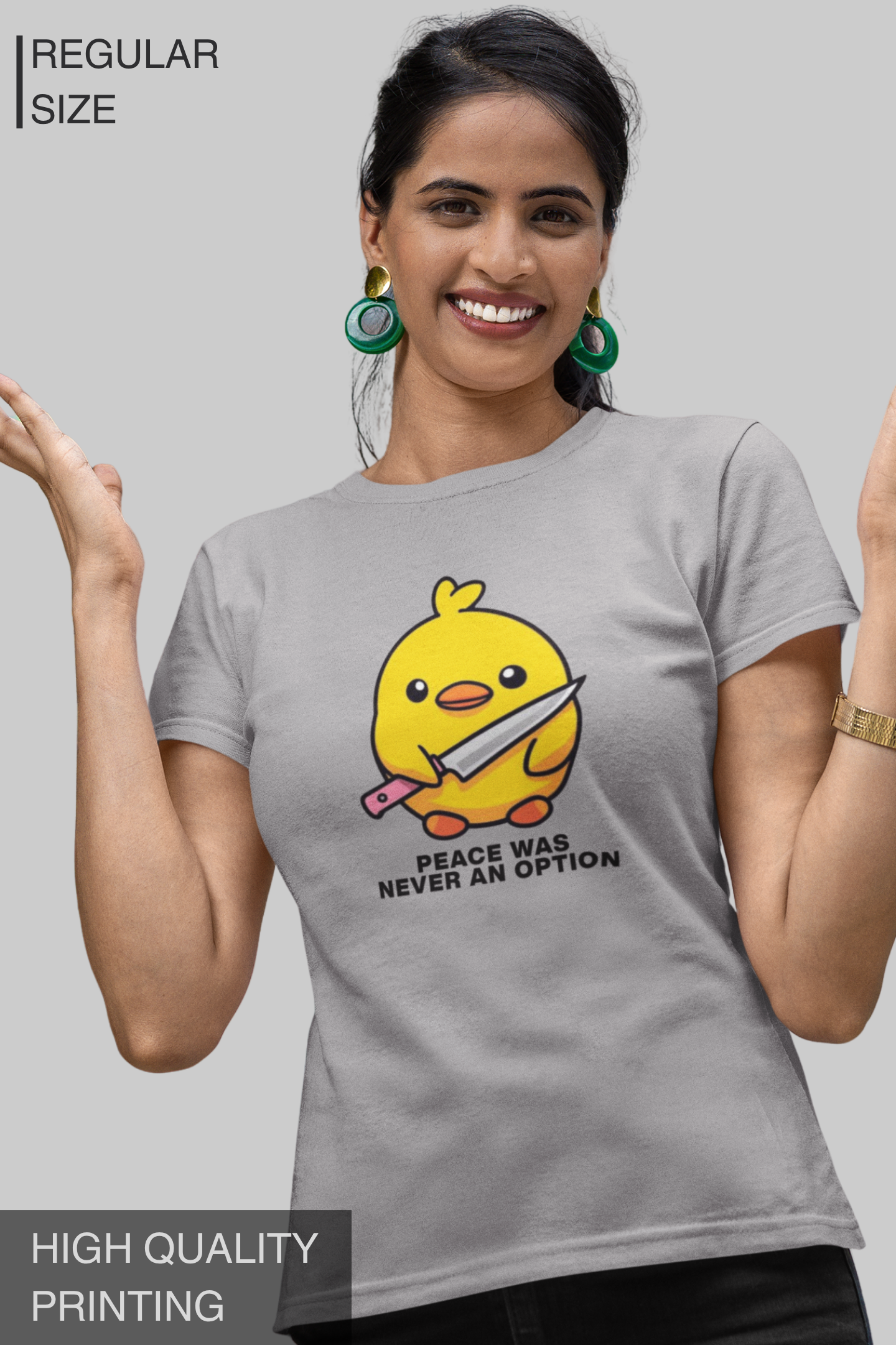 Peace Was Never An Option Women T Shirt
