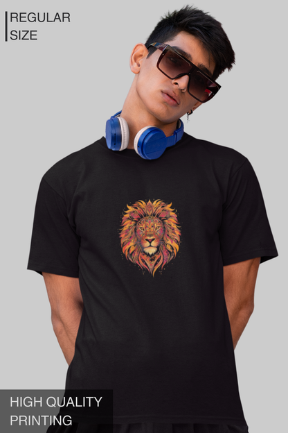 Peaceful Lion Men's Tshirt