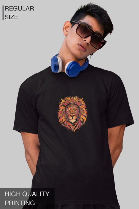Peaceful Lion Men's Tshirt