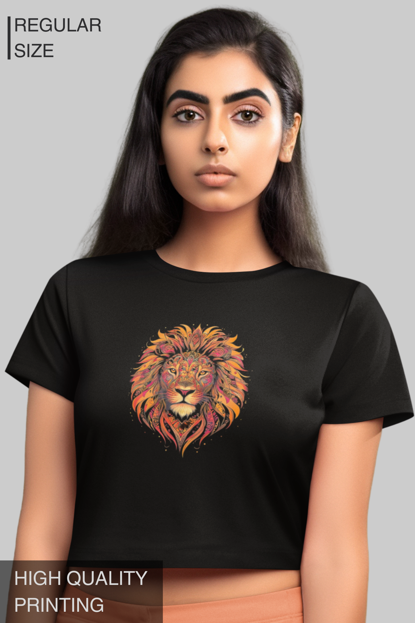 Peaceful Lion Women's Tshirt