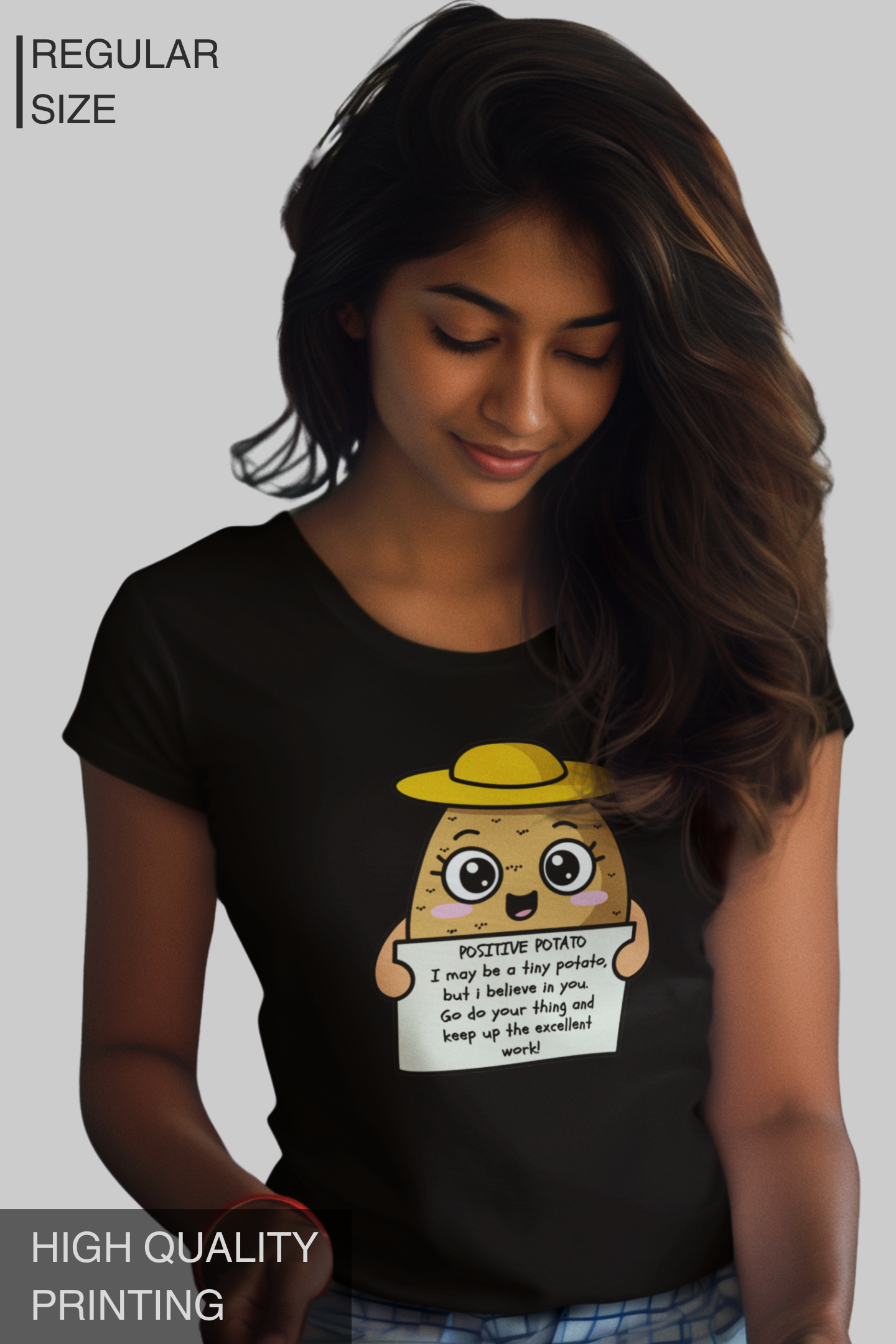 Positive Potato Women's Tshirt