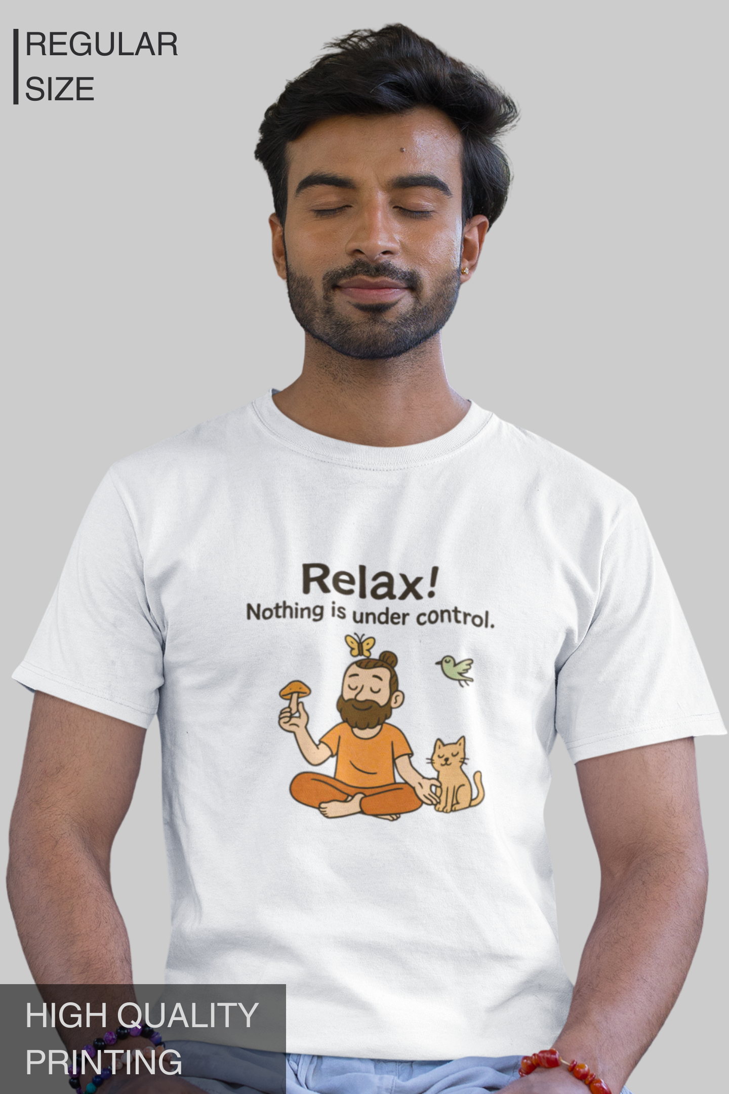 Relax Nothing Is Under Control Men's TShirt
