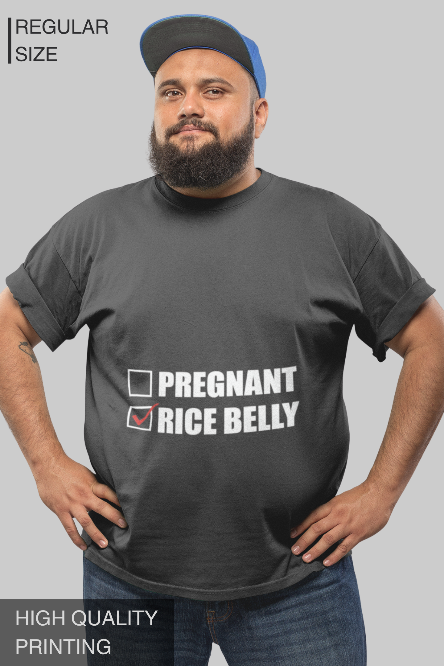 Rice Belly Men T Shirt