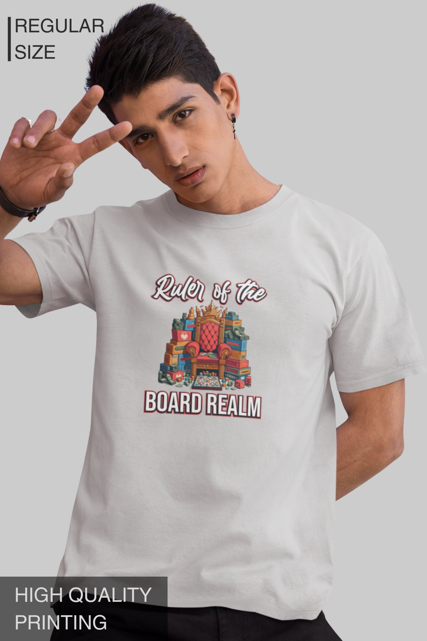 Ruler Of The Board Realm Men's Tshirt
