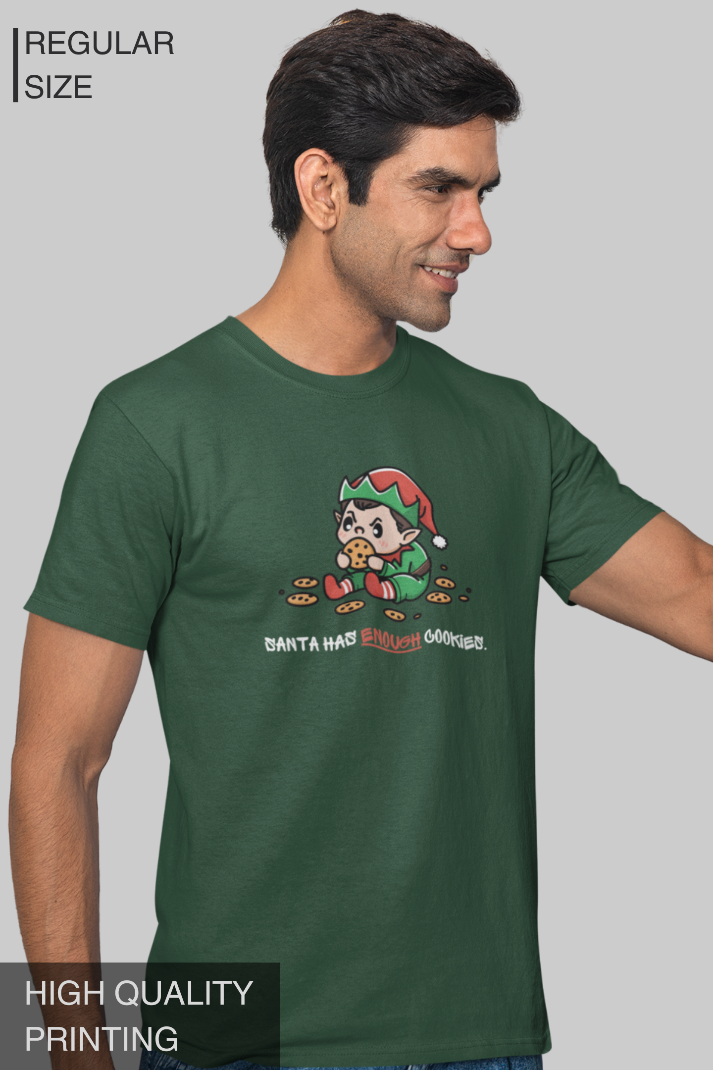 Santa Has Enough Cookies Men's TShirt