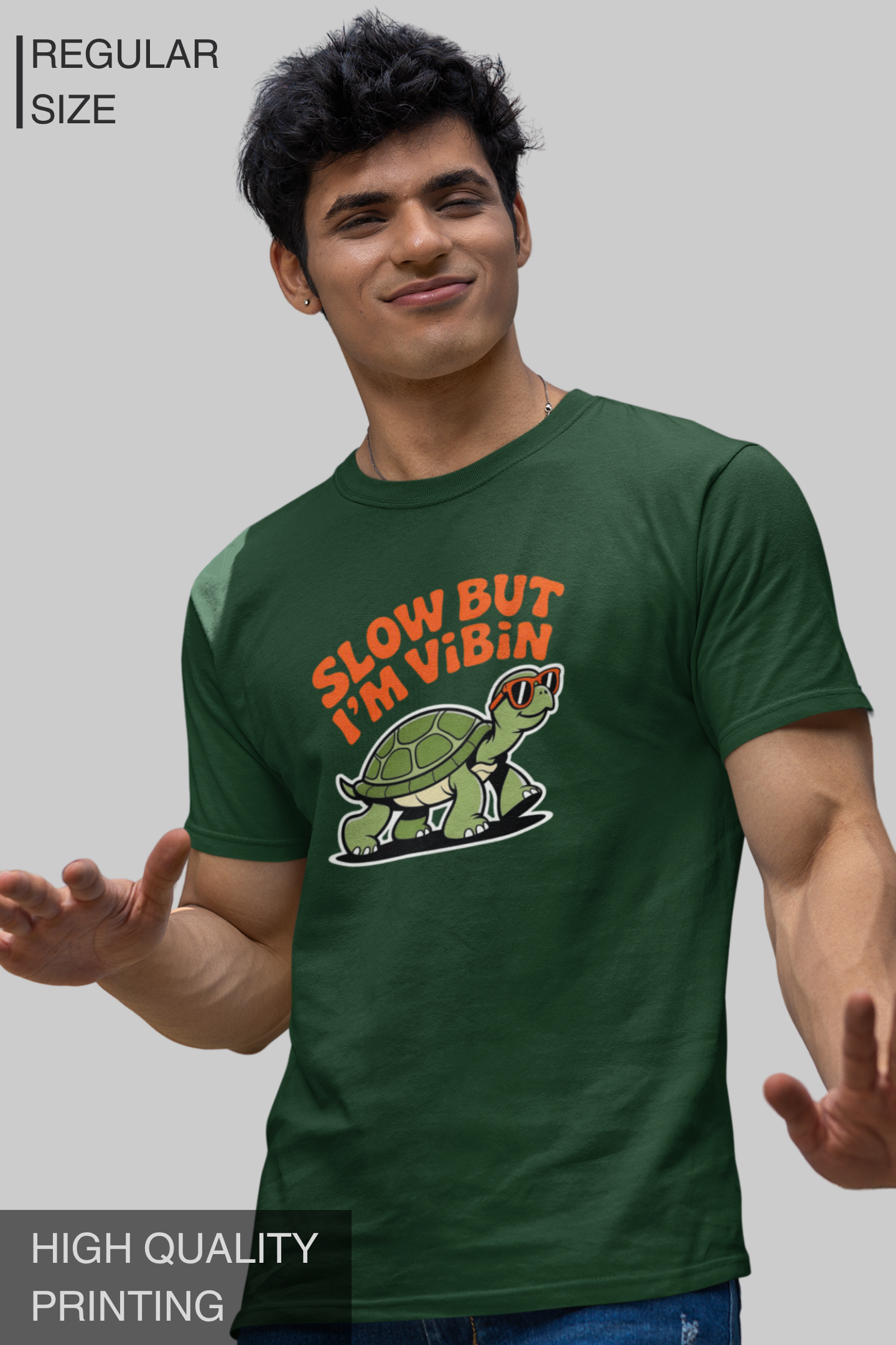 Slow But I Am Vibin Men T Shirt