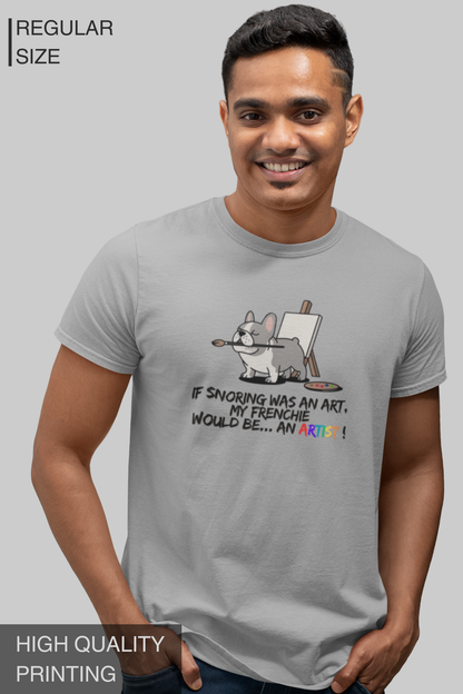 Snoring Frenchie Men's TShirt
