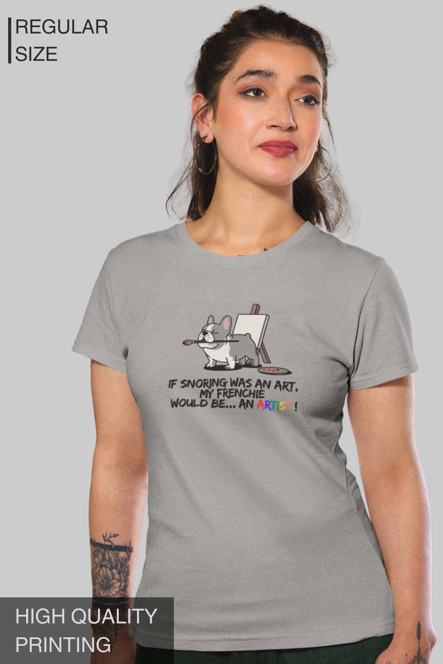 Snoring Frenchie Women's TShirt