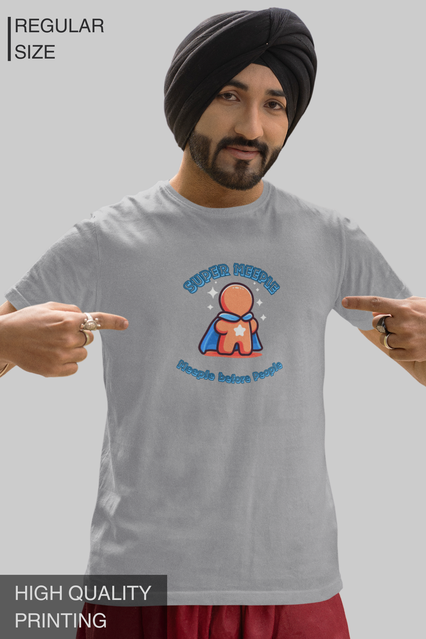 Super Meeple Men's Tshirt