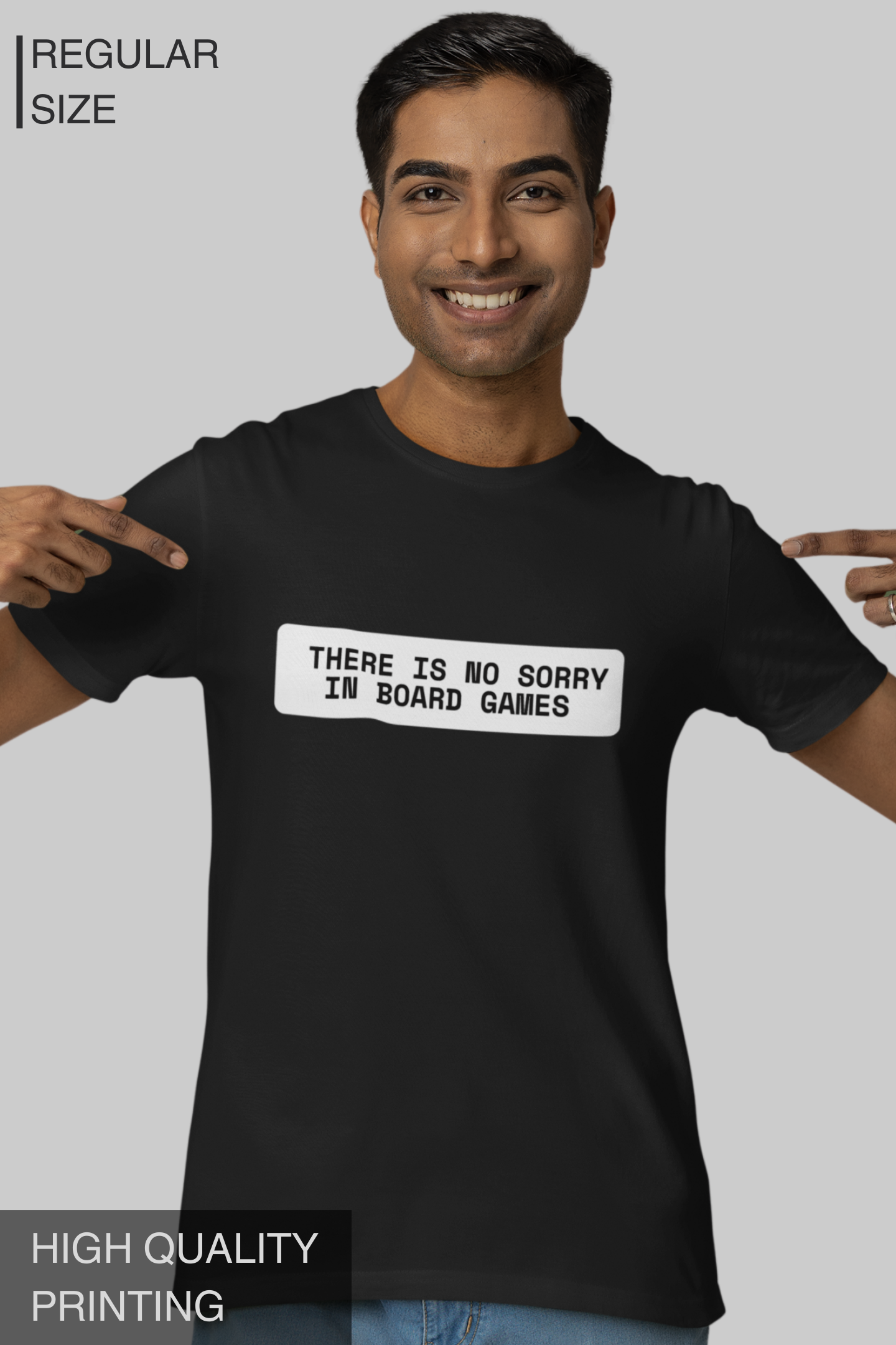 There Is No Sorry In Board Games Men's TShirt