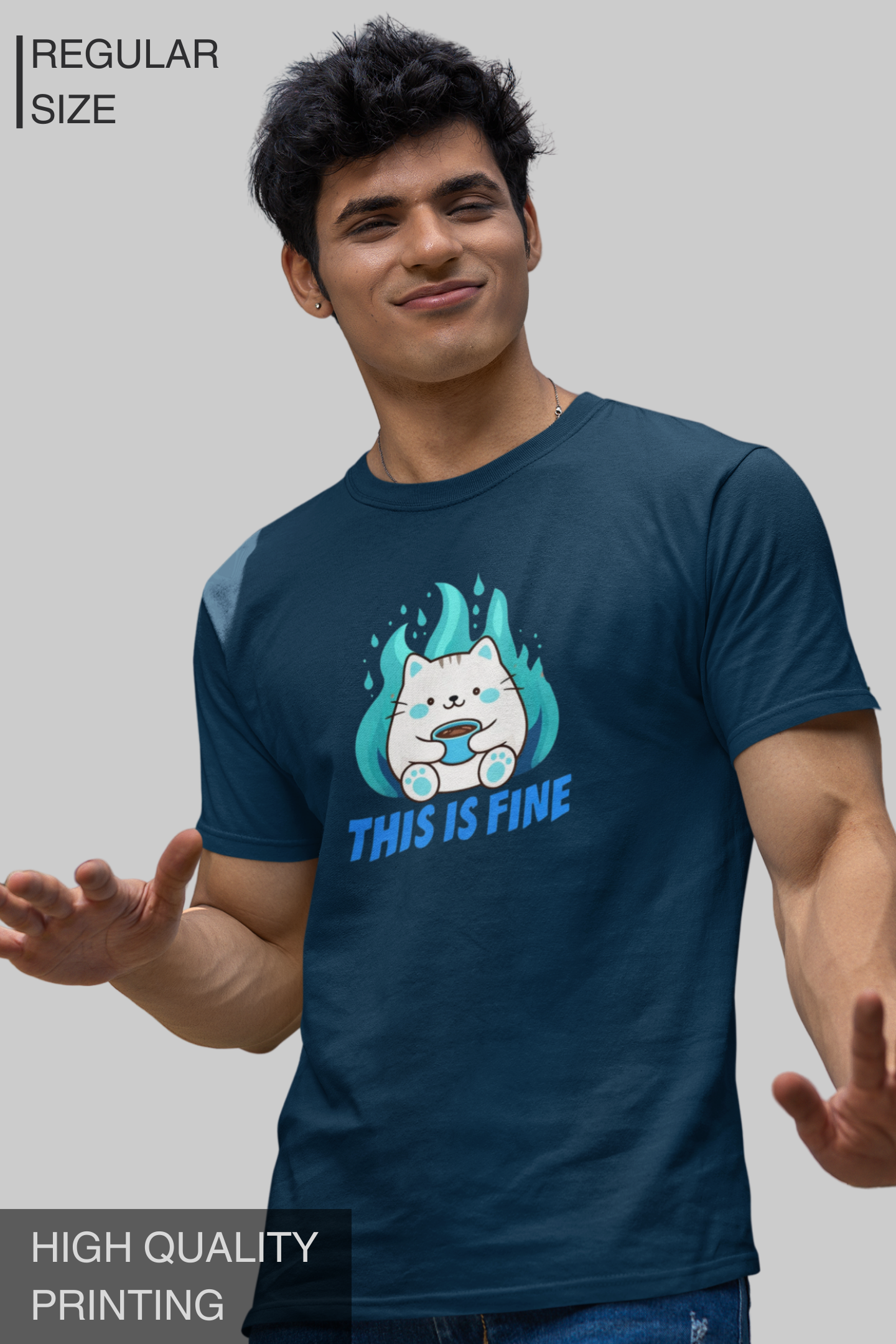 This Is Fine Men's TShirt