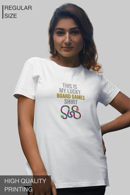This Is My Lucky Board Games Shirt Women's Tshirt