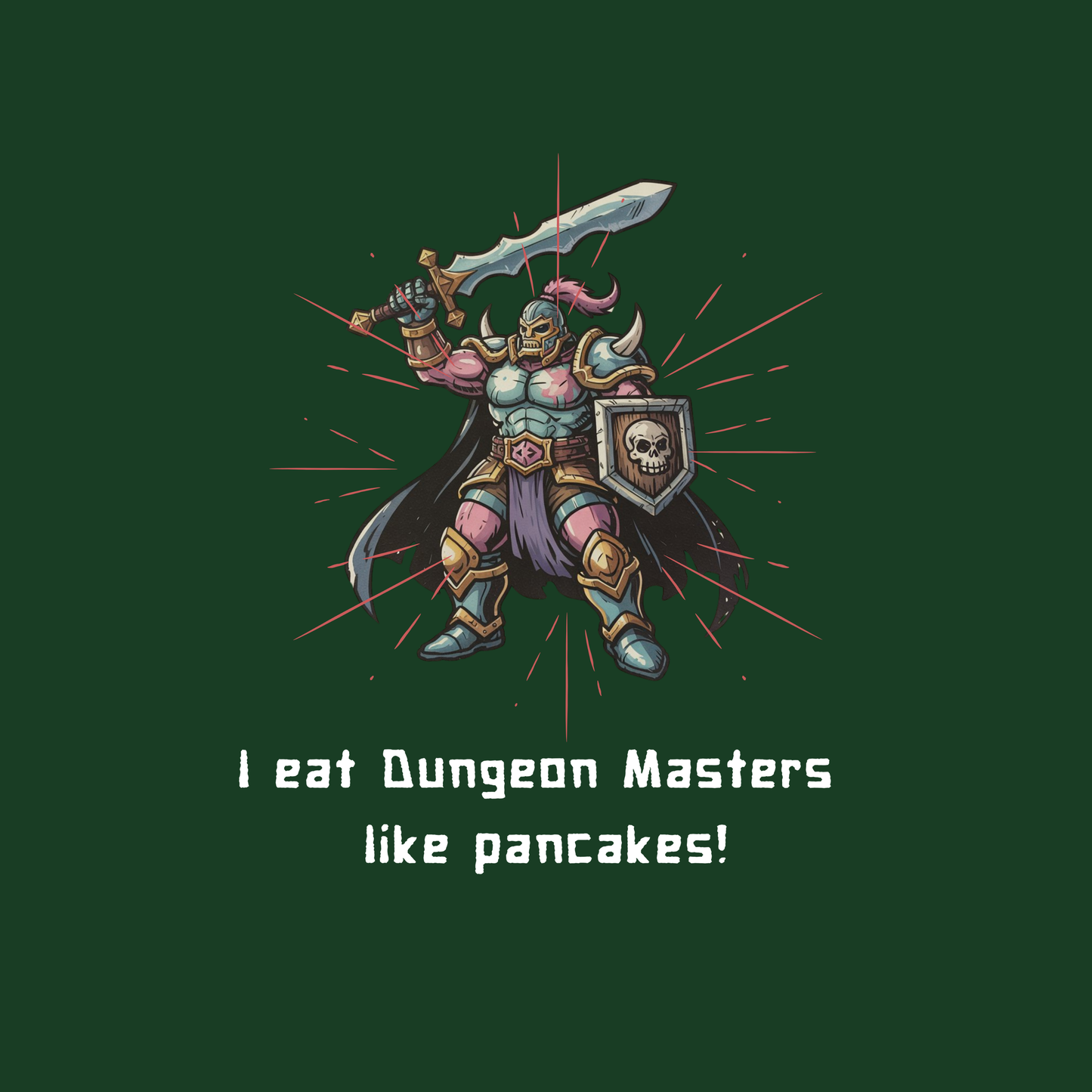 I Eat Dungeon Masters Like Pancakes Men's T-shirt