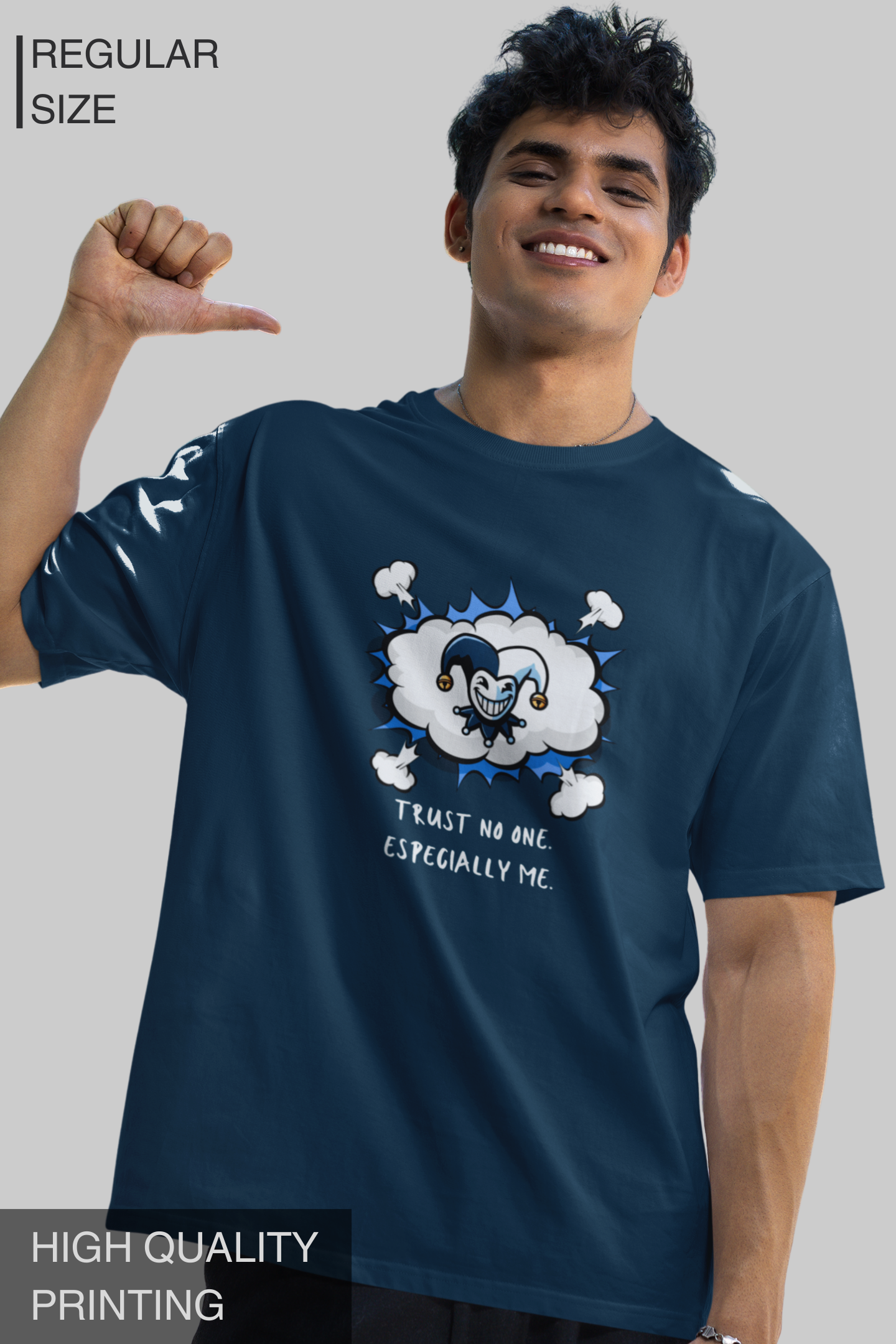 Trust No One Especially Me Men's TShirt