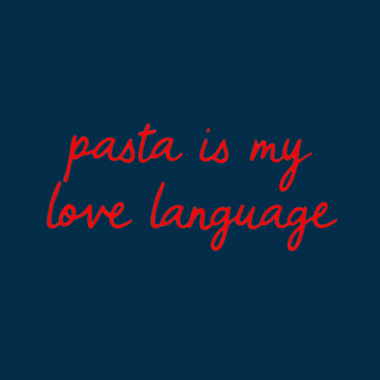 Pasta Is My Love Language Men's T-shirt