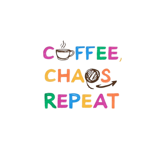 Coffee Chaos Repeat Men's T-shirt