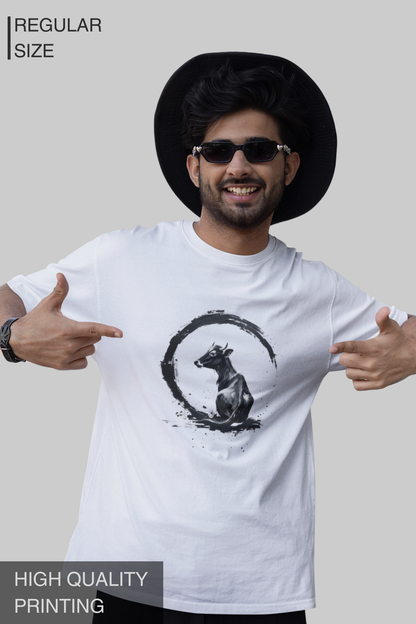 Zen Holy Cow Men's Tshirt