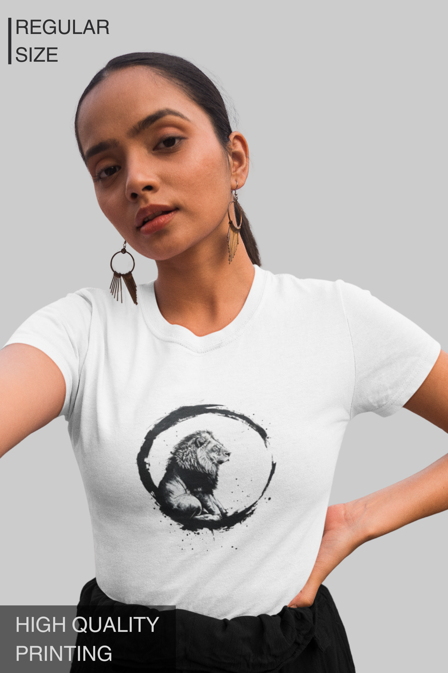 Zen Lion Women's Tshirt