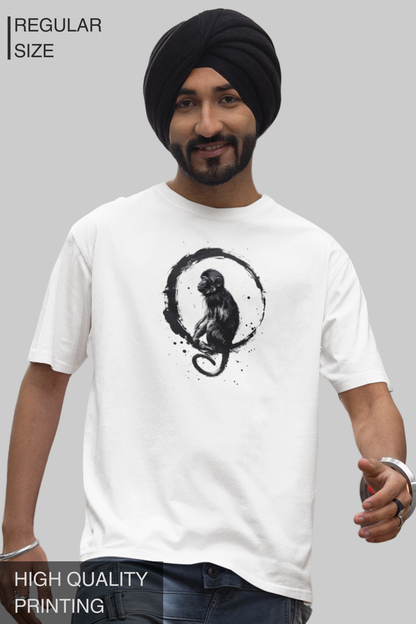 Zen Macaque Men's Tshirt